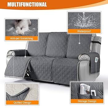 Amazon.com: VANSOFY Waterproof Recliner Couch Covers, Sofa